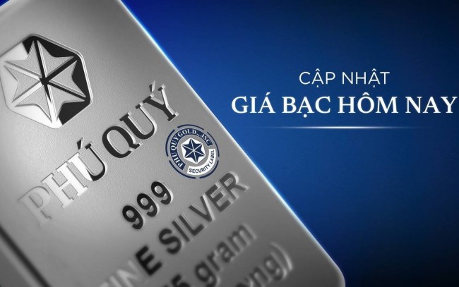 Ngày 24/6: Giá bạc trong nước tiếp tục giảm