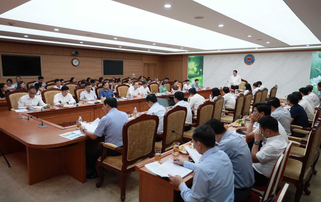 Bộ Tài chính sơ kết 1 năm vận hành bộ máy của hệ thống chính trị và chính quyền địa phương 2 cấp Bộ Tài chính sơ kết 1 năm vận hành bộ máy của hệ thống chính trị và chính quyền địa phương 2 cấp