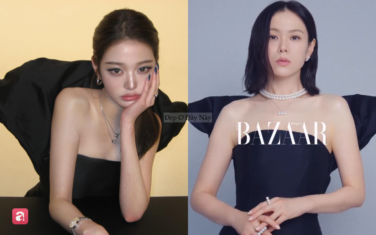 Son Ye Jin và Jang Won Young cùng mặc một thiết kế: Người được khen khí chất, người gây sốt vì thần thái- Ảnh 1.