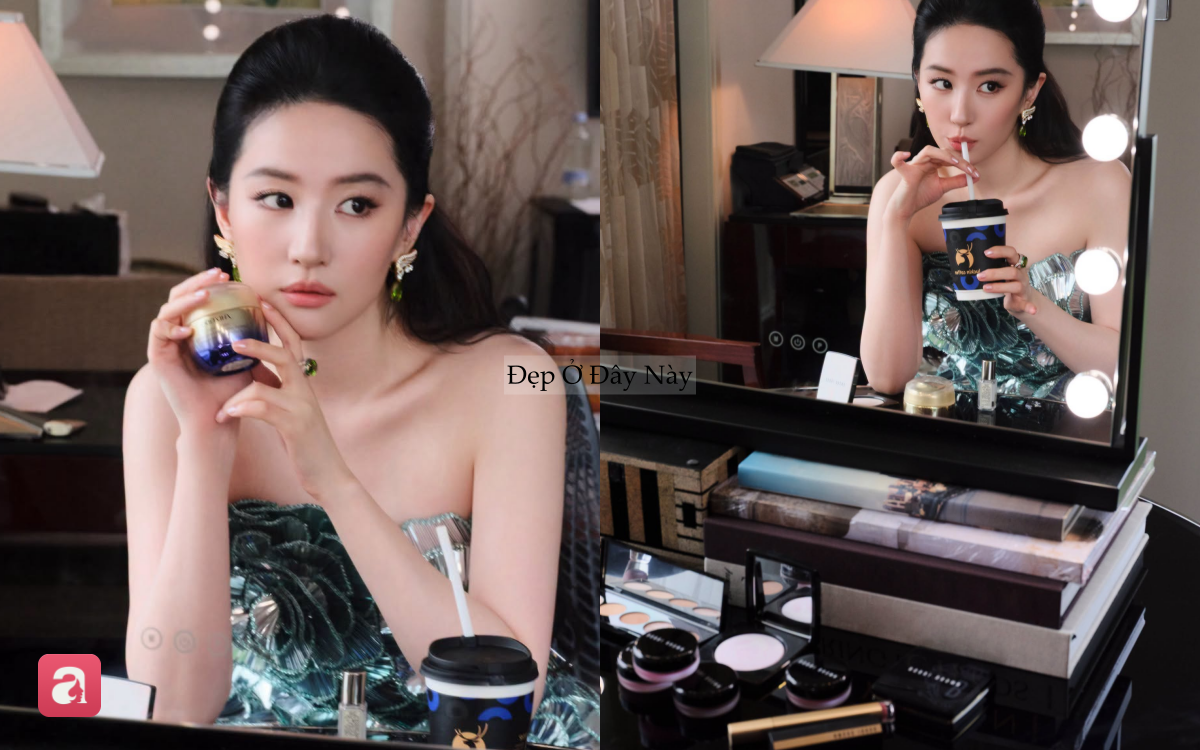 Đẳng cấp của Lưu Diệc Phi: Chỉ vài bức ảnh hậu trường cũng khiến nhãn hàng "mát mày mát mặt"- Ảnh 2.