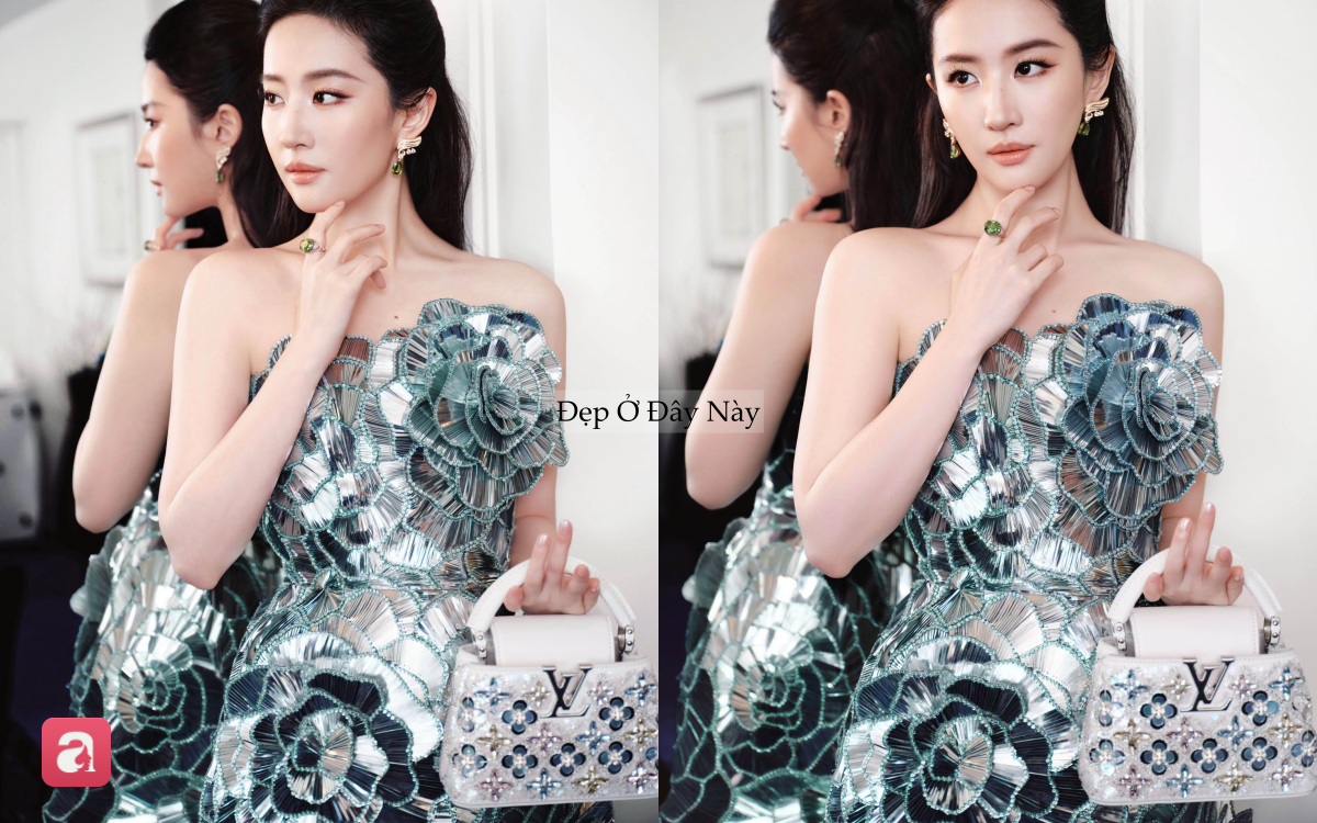 Đẳng cấp của Lưu Diệc Phi: Chỉ vài bức ảnh hậu trường cũng khiến nhãn hàng "mát mày mát mặt"- Ảnh 4.