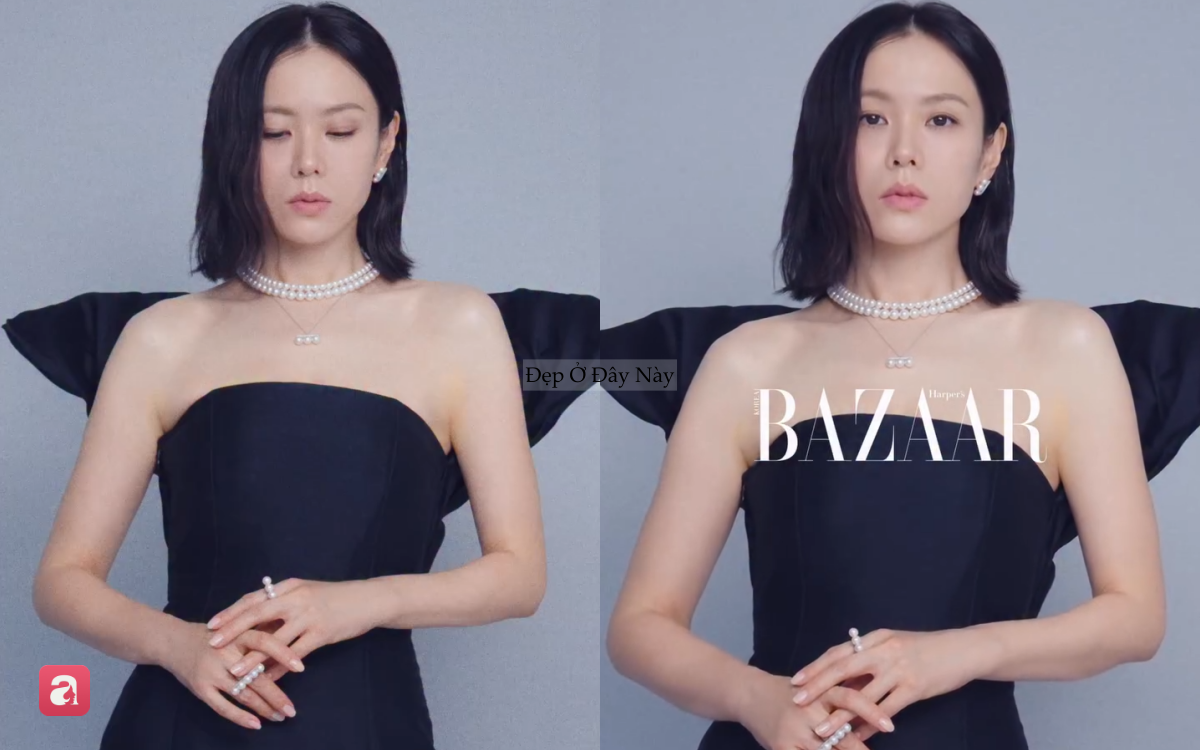 Son Ye Jin và Jang Won Young cùng mặc một thiết kế: Người được khen khí chất, người gây sốt vì thần thái- Ảnh 4.