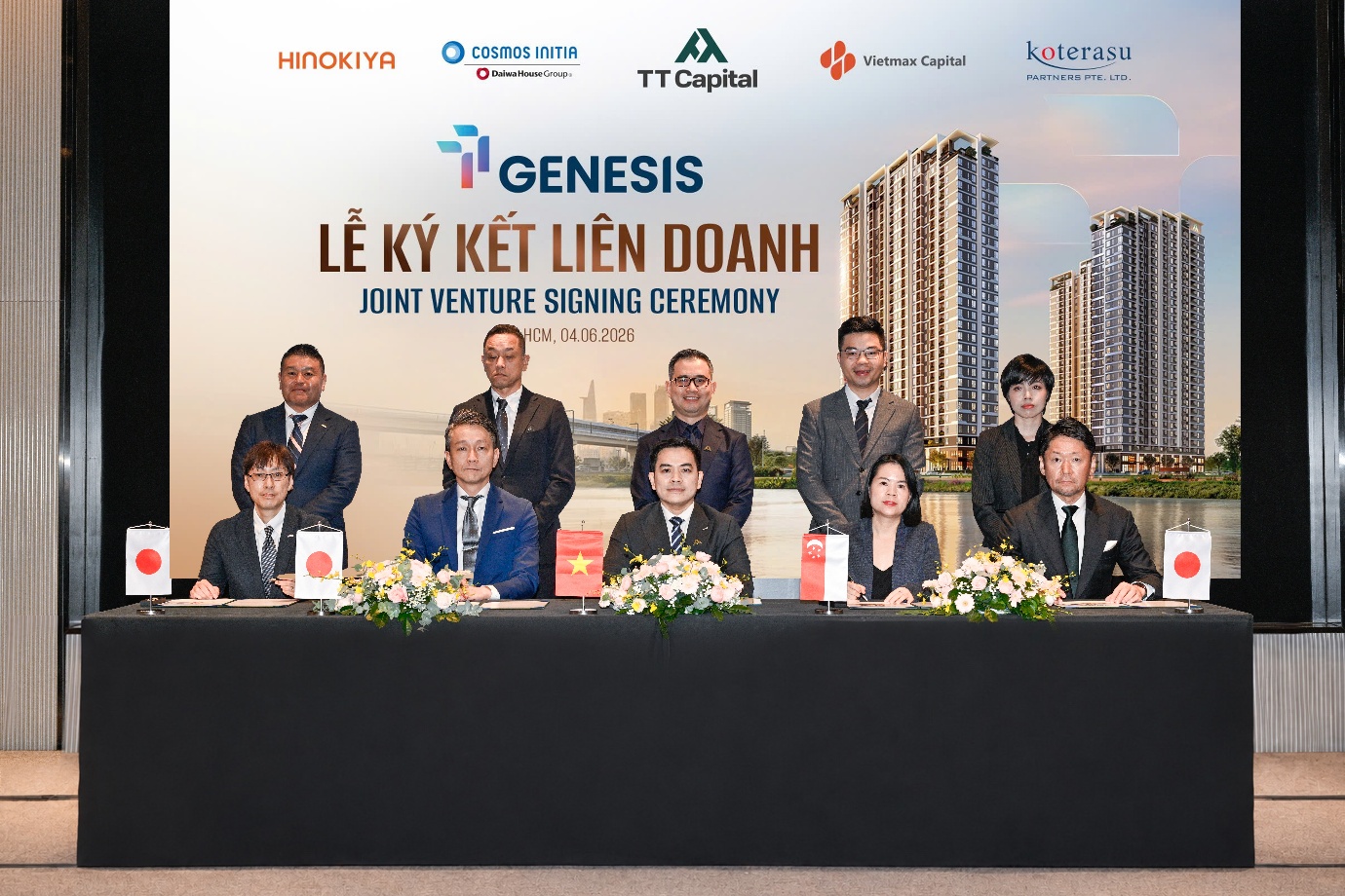 Liên doanh Nhật Bản – Singapore – Việt Nam phát triển dự án TT Genesis tại Nam TP.HCM - Ảnh 1.