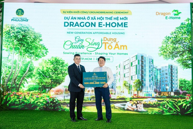 Khởi công dự án Dragon E-Home: Thêm cơ hội mua nhà cho người lao động TP. Hồ Chí Minh - Ảnh 4. Khởi công dự án Dragon E-Home: Thêm cơ hội mua nhà cho người lao động TP. Hồ Chí Minh - Ảnh 4.