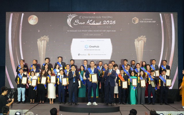 One Mount khẳng định vai trò Innovation Hub qua giải thưởng Sao Khuê 2026
