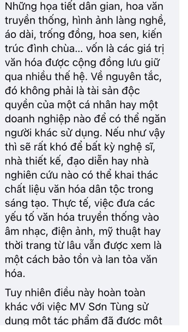 Fanpage Báo Điện tử VTV hỏi hộ netizen: “Tàn Chỉ xin phép các làng nghề thủ công chưa mà đưa họa tiết văn hóa vào rồi đòi đánh bản quyền?”- Ảnh 2.