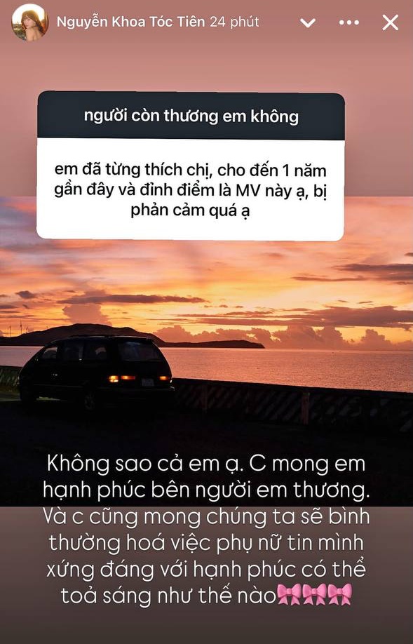 MV hôn Trần Ngọc Vàng bị chê phản cảm, Tóc Tiên lên tiếng- Ảnh 5.