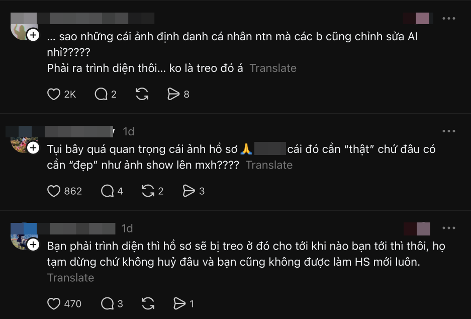 Dùng AI sửa ảnh hộ chiếu, cô gái bị treo hồ sơ, yêu cầu trình diện trực tiếp: Đừng để vài phút 