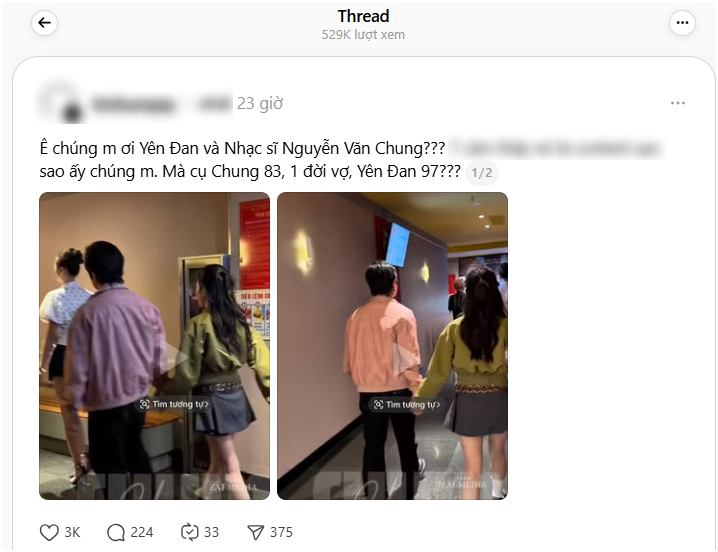 Yên Đan lộ ảnh nắm tay tình tứ với bố đơn thân nổi tiếng showbiz, hơn nhau cả con giáp - Ảnh 1.
