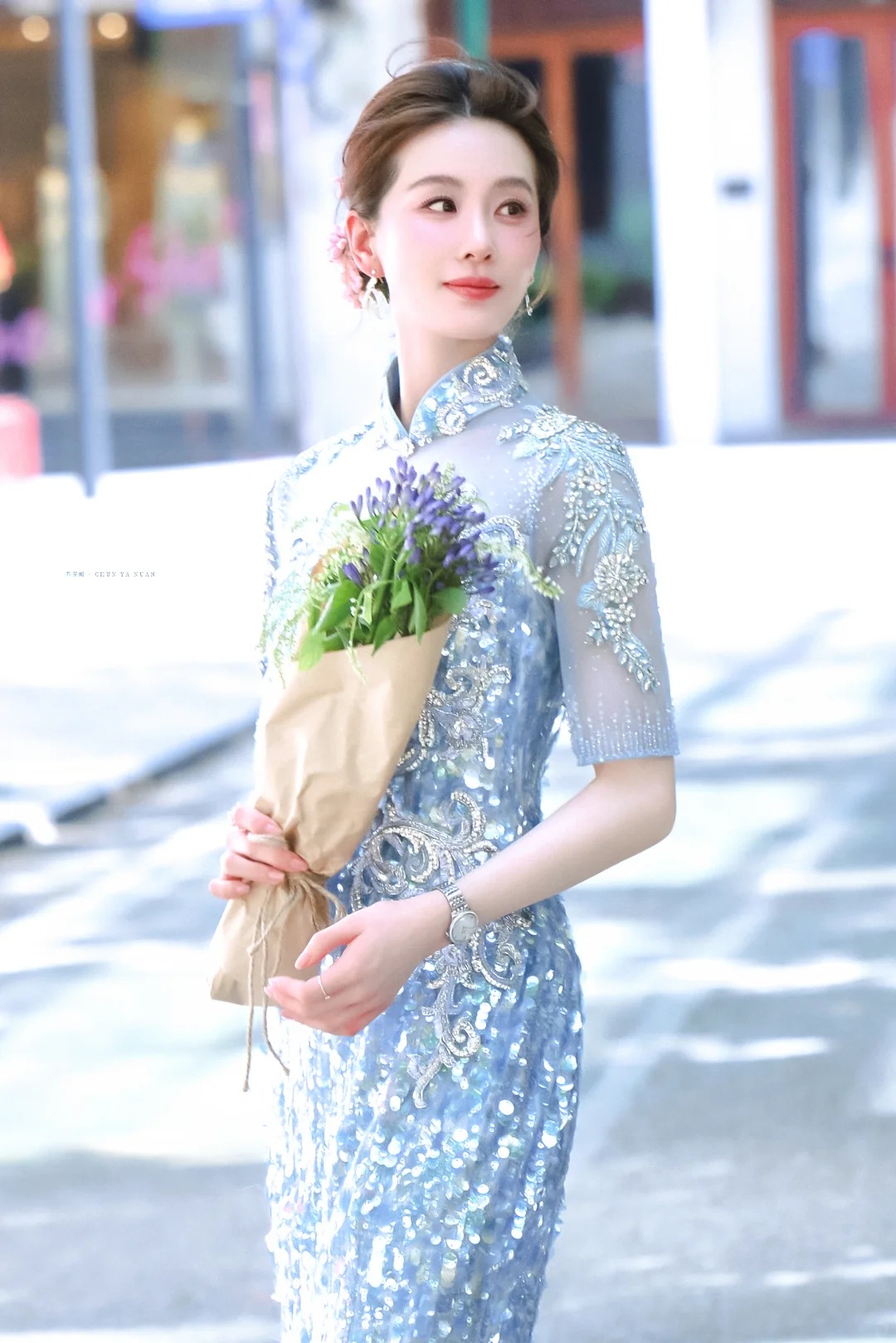 Bức ảnh bóc trần việc photoshop quá đà để có visual tiên tử của Lưu Thi Thi- Ảnh 9.