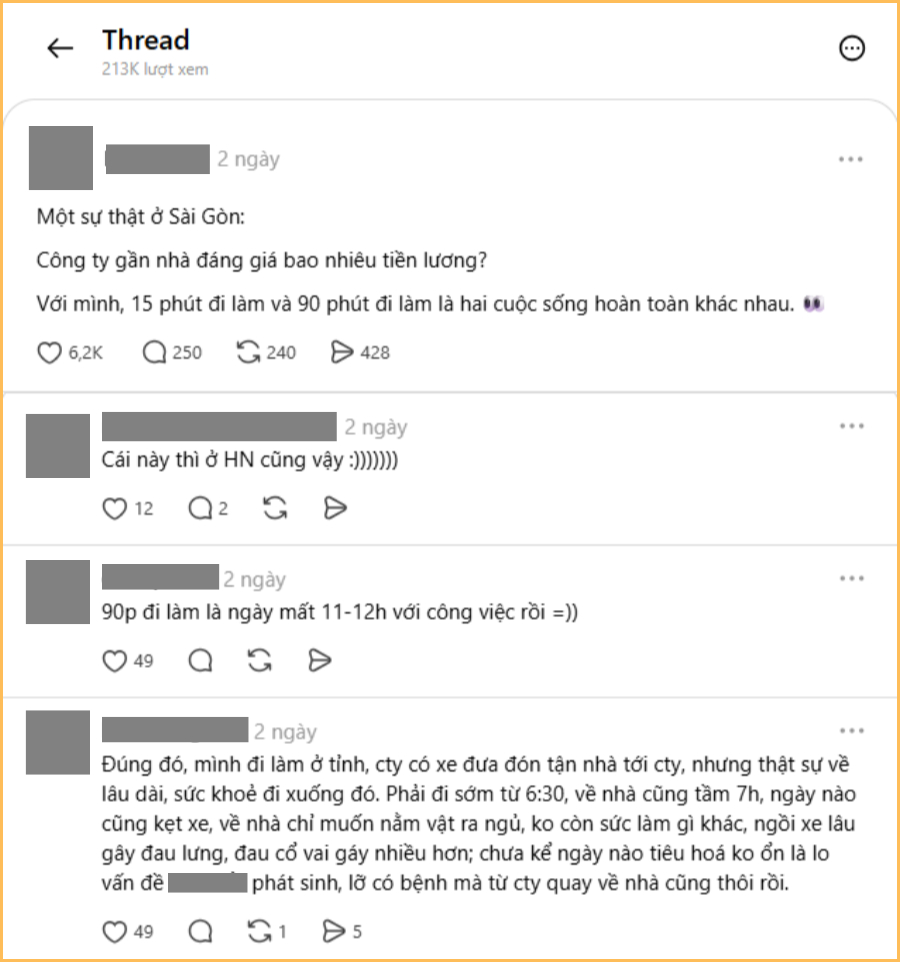 Dân văn phòng sợ công ty quá xa: 15 phút đi làm và 90 phút đi làm là 2 cuộc đời hoàn toàn khác nhau- Ảnh 1.