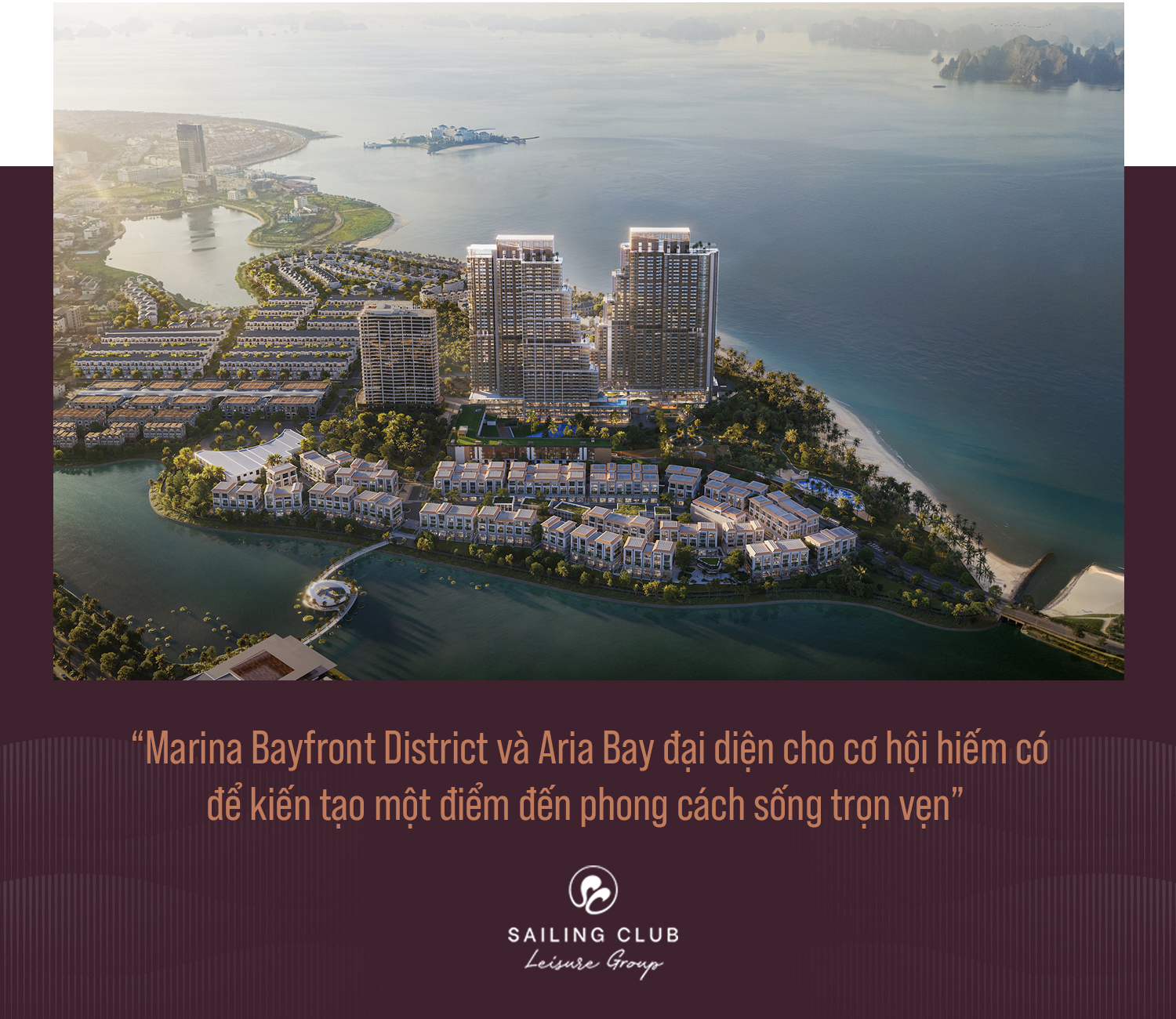 Aria Bay: Chất sống thời thượng mang dấu ấn Sailing Club bên vịnh di sản - Ảnh 2. Aria Bay: Chất sống thời thượng mang dấu ấn Sailing Club bên vịnh di sản - Ảnh 2.