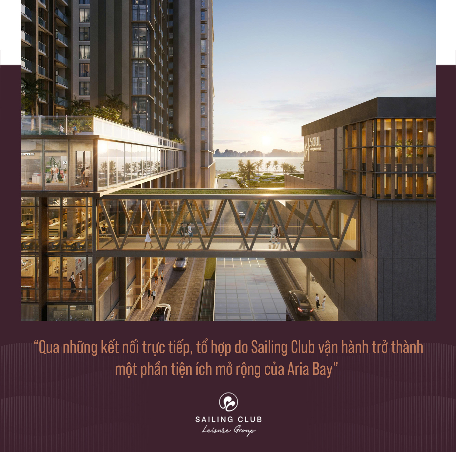 Aria Bay: Chất sống thời thượng mang dấu ấn Sailing Club bên vịnh di sản - Ảnh 4. Aria Bay: Chất sống thời thượng mang dấu ấn Sailing Club bên vịnh di sản - Ảnh 4.
