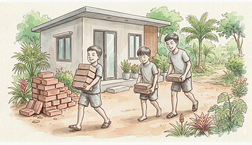 Chuyện con tỷ phú đi khuân gạch mùa hè, làm dở thì ‘vui lòng tránh ra’ và cái thơm má tình cảm với ông Phạm Nhật Vượng- Ảnh 2.