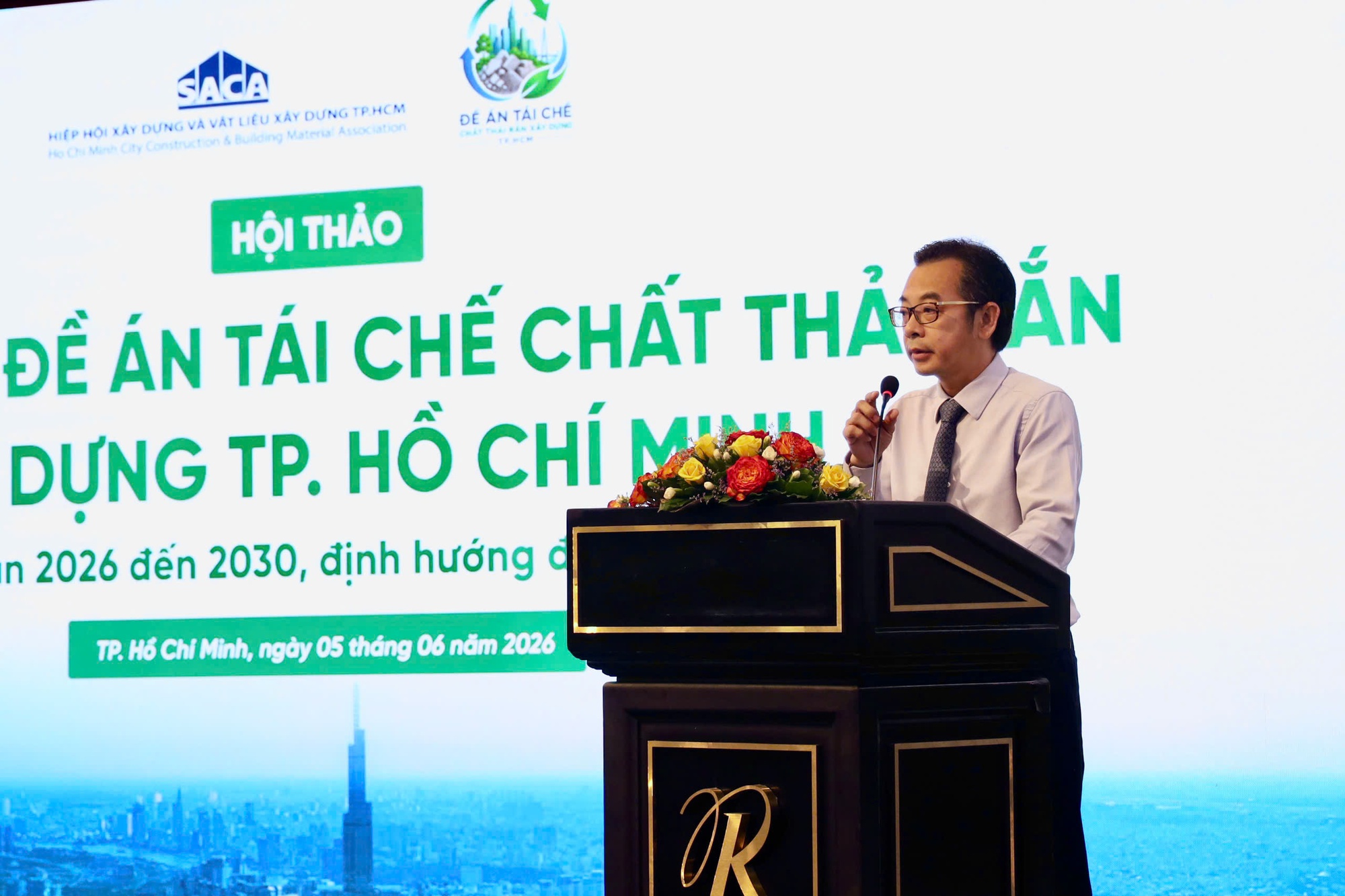 Thiếu vật liệu xây dựng, TPHCM tính dùng vật liệu tái chế - Ảnh 3.