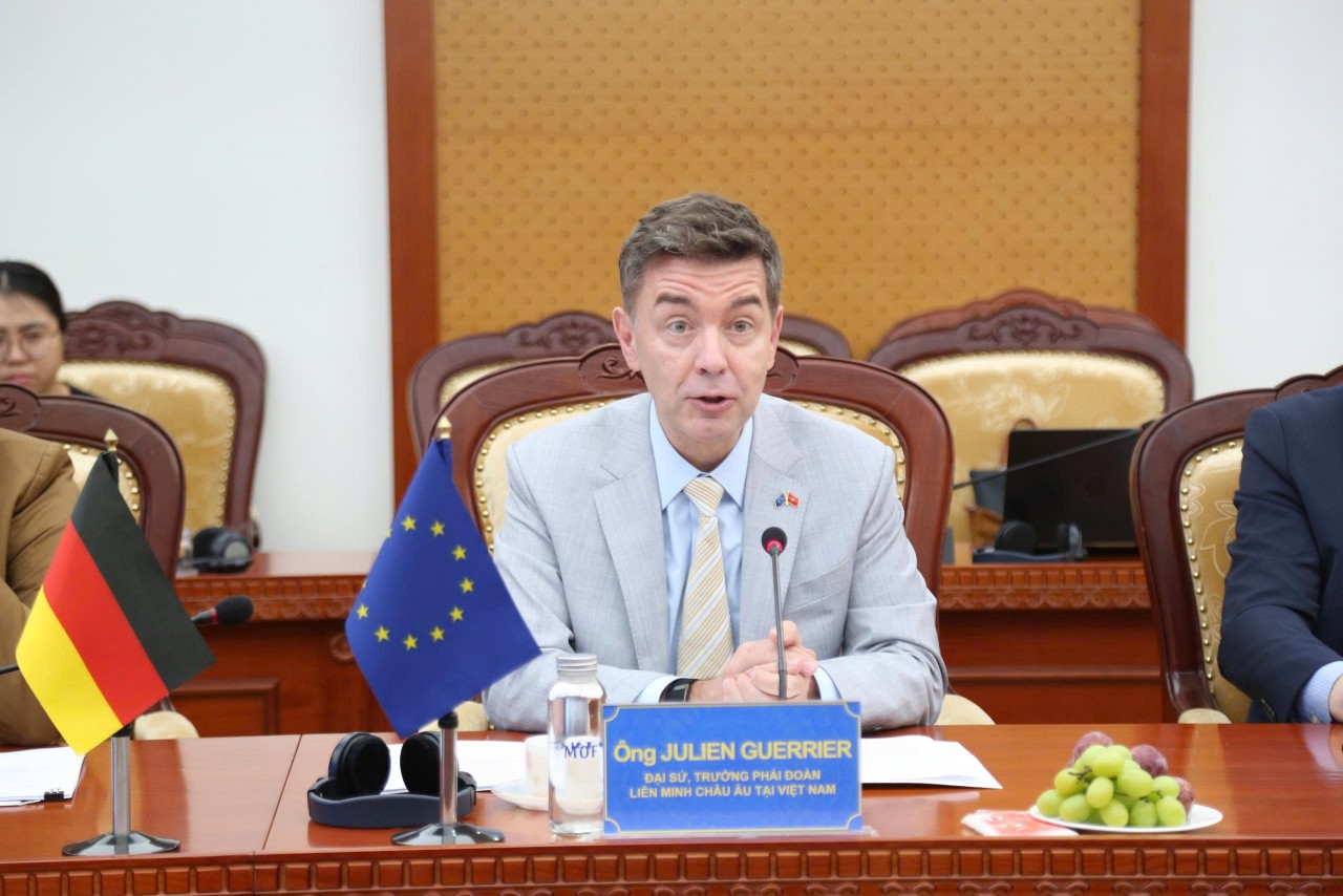 Bộ Tài chính Việt Nam - EU thúc đẩy triển khai dự án tăng cường quản lý tài chính công tại Việt Nam Bộ Tài chính Việt Nam - EU thúc đẩy triển khai dự án tăng cường quản lý tài chính công tại Việt Nam