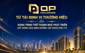 QP  Holdings: Từ tái định vị thương hiệu đến hành trình trở thành nhà phát triển bất động sản định hướng tập đoàn đầu tư
