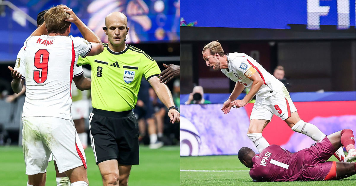 Tranh cãi dữ dội tình huống Harry Kane bị từ chối quả phạt đền “mười mươi” trong trận Anh bị CHDC Congo dẫn bàn