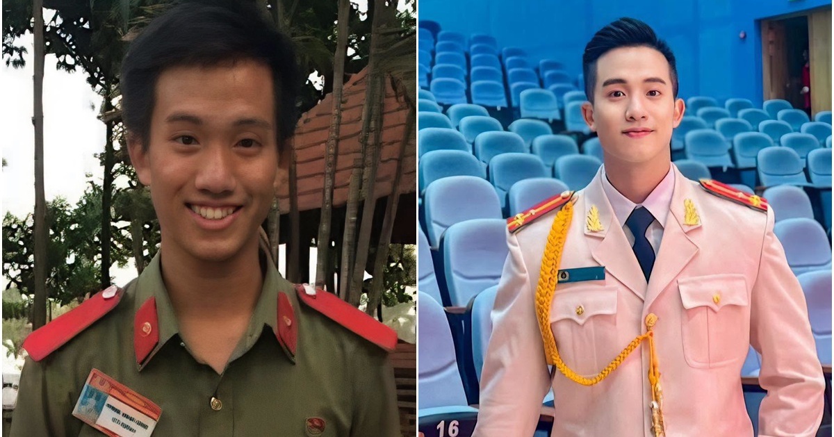 Cậu học sinh đen nhẻm từng là thủ khoa khối C toàn quốc năm 2016 nay là Thượng úy Công an, có màn “lột xác” đến ngỡ ngàng