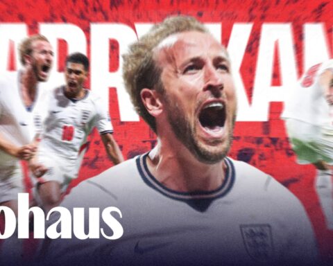 7 năm trước Harry Kane tới Atlanta để xem thần tượng nâng cúp, đêm qua anh trở lại để tự tay cứu cả một giấc mơ