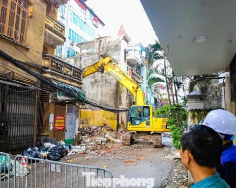 Ngõ ‘đau khổ’ ở Hà Nội bước vào giai đoạn giải phóng mặt bằng