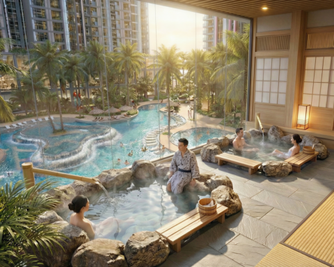 Giải mã hấp lực từ đặc quyền khoáng nóng cùng mô hình Compound Resort tại Alumi Premium (Alluvia City)