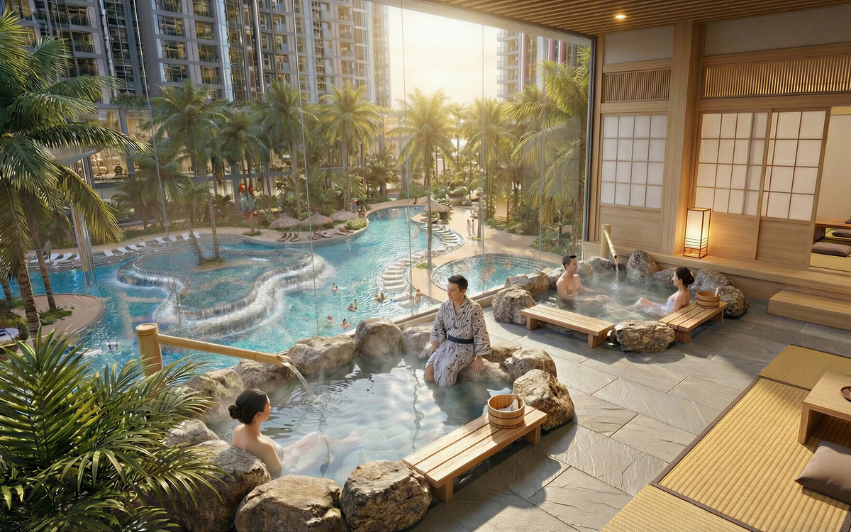 Giải mã hấp lực từ đặc quyền khoáng nóng cùng mô hình Compound Resort tại Alumi Premium (Alluvia City)