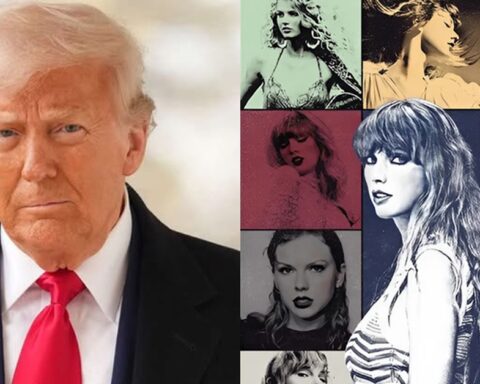 Nhà Trắng tung poster hình Tổng thống Trump: Tương đồng “bức ảnh 5,7 tỷ đô” của Taylor Swift đến ngỡ ngàng