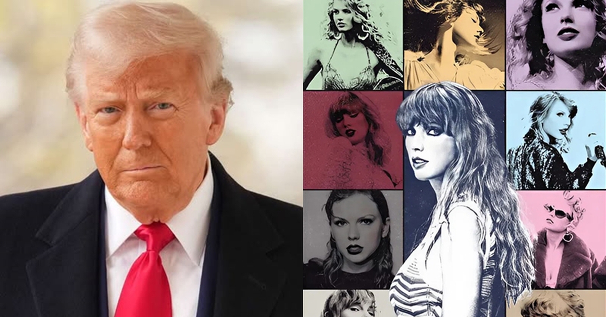 Nhà Trắng tung poster hình Tổng thống Trump: Tương đồng “bức ảnh 5,7 tỷ đô” của Taylor Swift đến ngỡ ngàng