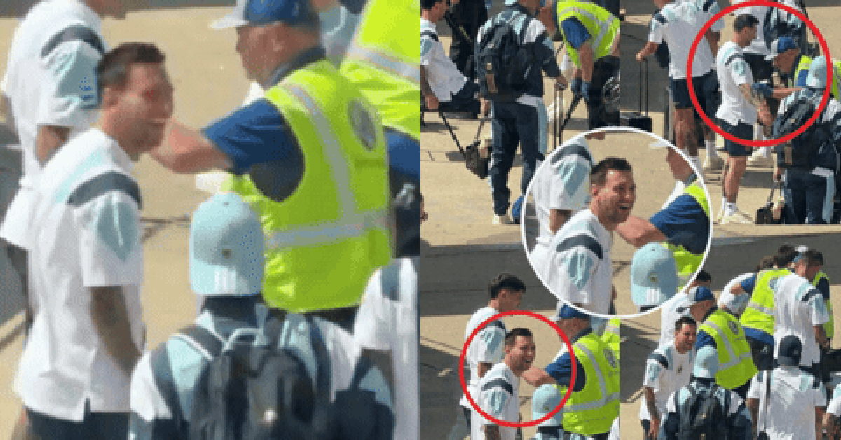 Video: Messi “cười không nhặt được mồm” khi bị kiểm tra an ninh cực gắt, không có đặc cách dành cho GOAT ở World Cup 2026