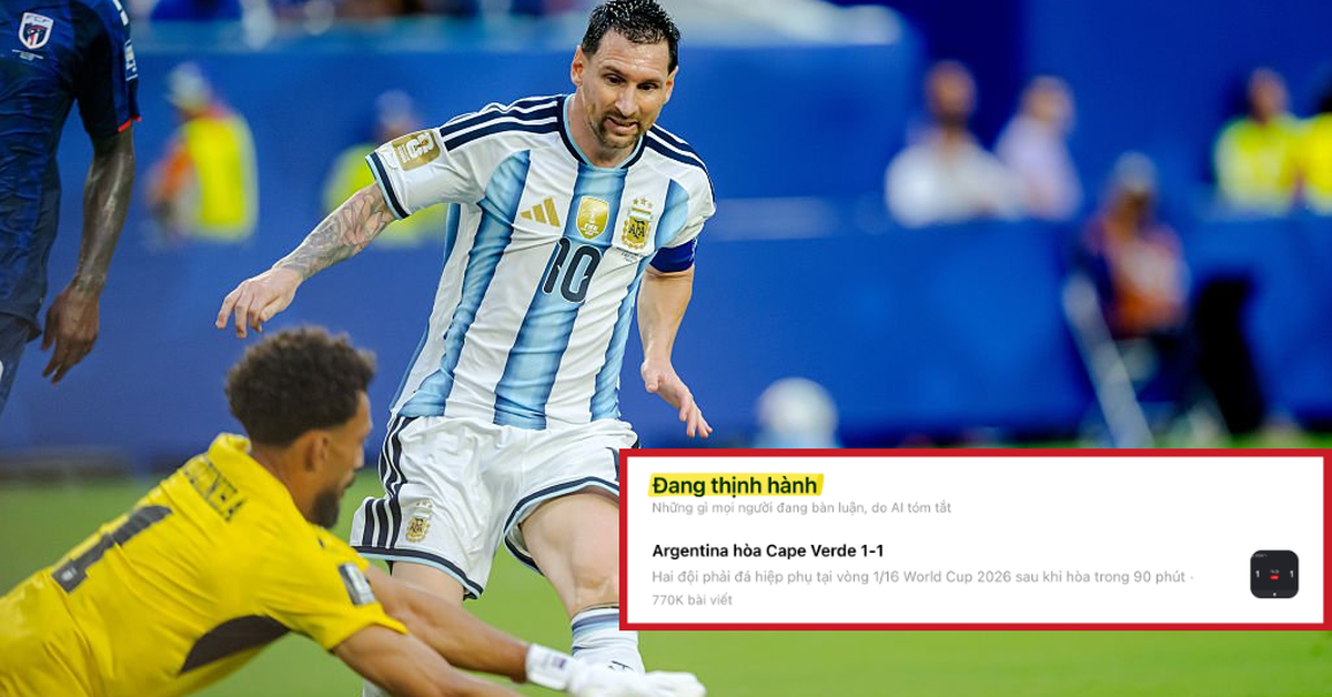 Thủ môn Vozinha khiến MXH vỡ òa: “Kỷ lục của Messi bị lu mờ bởi trận thua của Cape Verde”