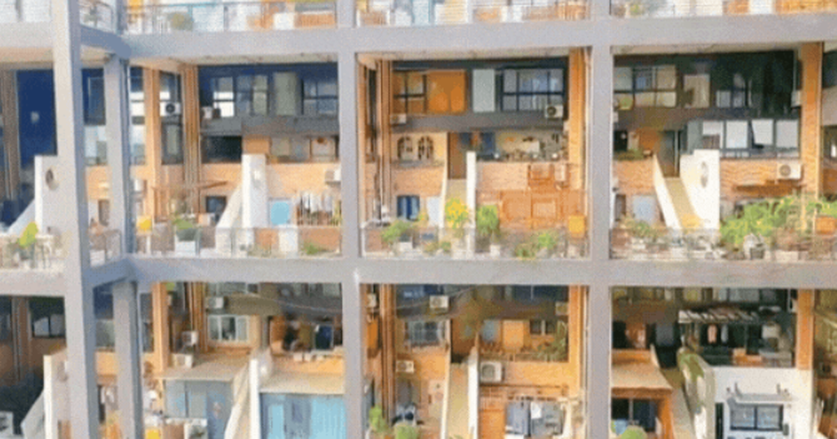 Khu chung cư ảo nhất Trung Quốc