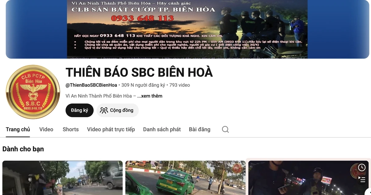 Bắt youtuber ‘Thiên báo SBC Biên Hòa’ liên quan đến hiện tượng Thích Minh Tuệ