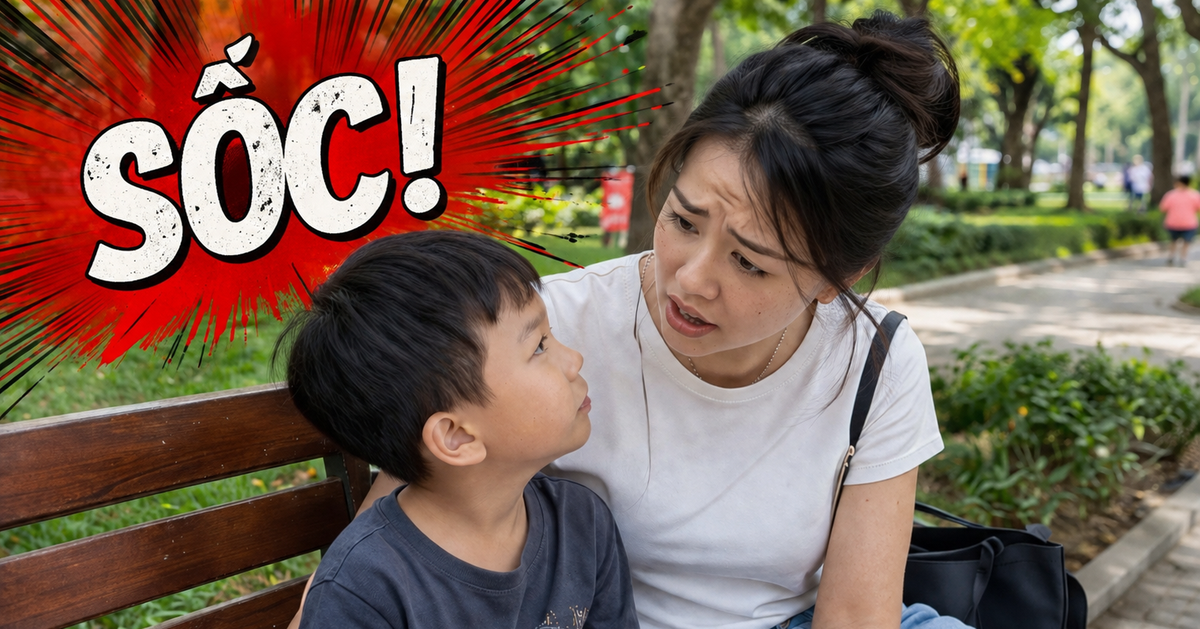 Đưa con ra công viên, nghe cuộc đối thoại bên cạnh mà bà mẹ Hà Nội “sốc” nặng: Lớp 3, lớp 4 mà đã đến thế này sao?