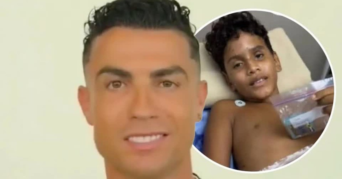 Món quà từ Ronaldo thắp sáng nụ cười cậu bé mất chân trong thảm họa động đất ở Venezuela