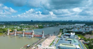 Trên công trường siêu dự án chống ngập 10.000 tỷ ở TPHCM