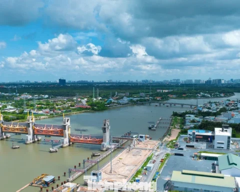 Trên công trường siêu dự án chống ngập 10.000 tỷ ở TPHCM