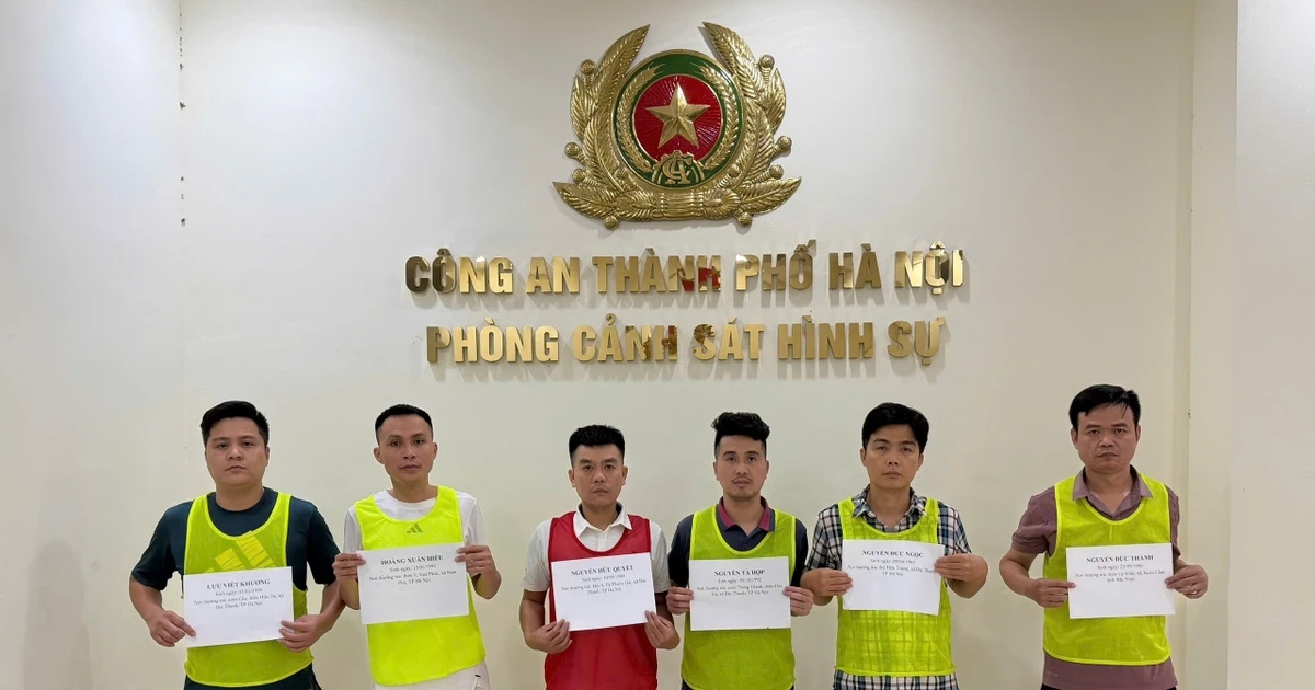 Công an Hà Nội triệt phá ổ nhóm cá độ bóng đá ‘365cacuoc.com’