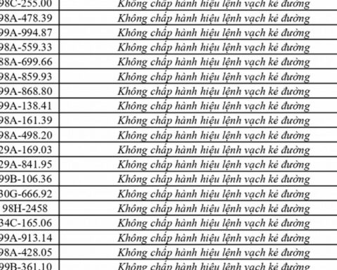 373 chủ phương tiện vi phạm mang biển số sau nhanh chóng nộp phạt nguội theo Nghị định 168