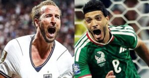 “Đại chiến” Mexico vs Anh: Cầu thủ ra sân khởi động, trận đấu bắt đầu vào 8h sáng nay sau 1 tiếng bị hoãn
