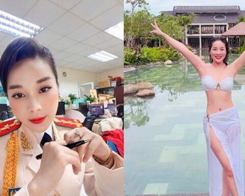 Nàng “Vàng Anh” đình đám 40 tuổi thành đại úy công an, ngày càng đẹp gợi cảm, mạnh mẽ vượt biến cố