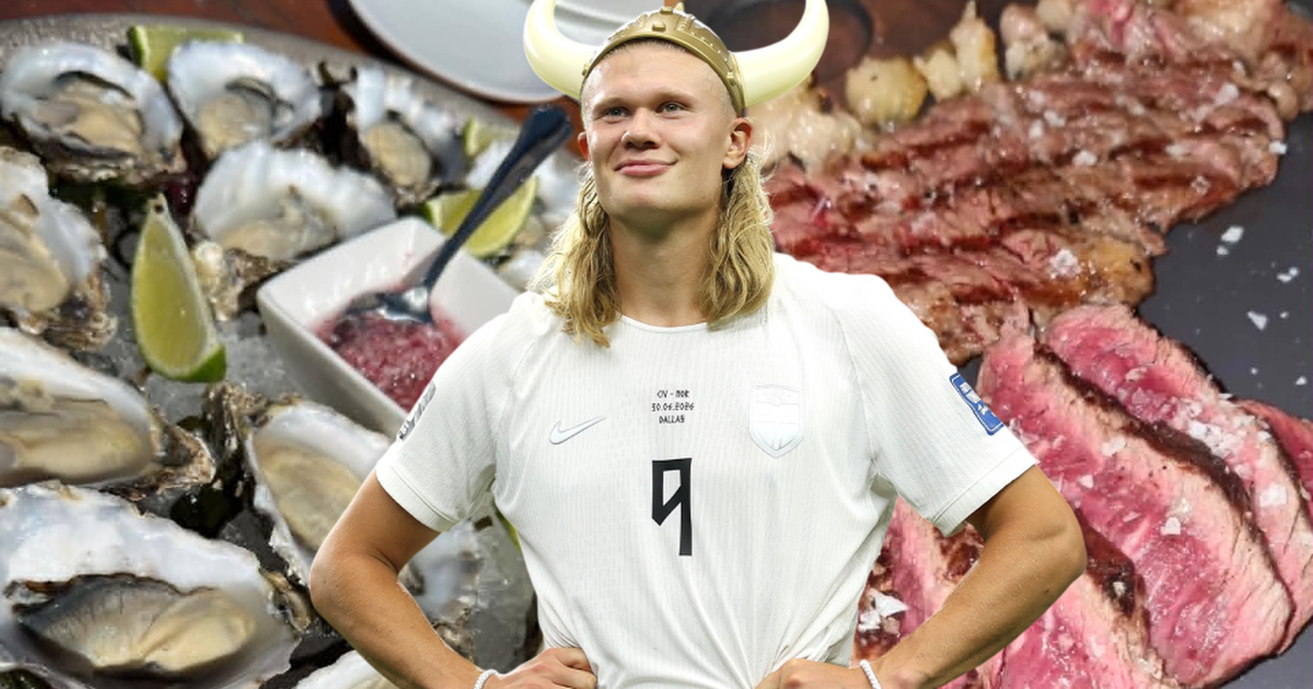 Bữa ăn của “quái vật” Erling Haaland