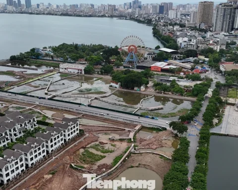 Hoàn thiện cải tạo 3 hồ Sen để chuẩn bị nhận nước bổ cập cho hồ Tây