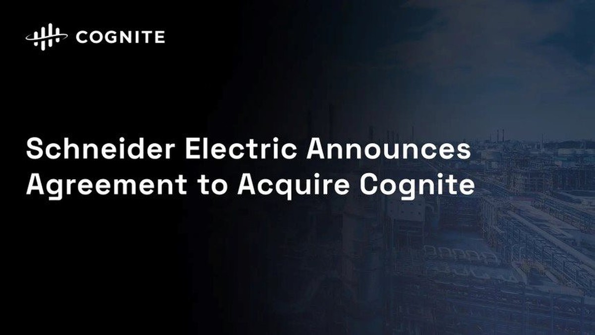 Schneider Electric chi 3,1 tỷ USD mua lại một công ty phần mềm AI và dữ liệu công nghiệp