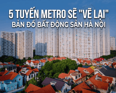 5 tuyến metro sẽ “vẽ lại” bản đồ bất động sản Hà Nội: Đông Anh, Gia Lâm, Hòa Lạc và phía Nam bước vào chu kỳ mới