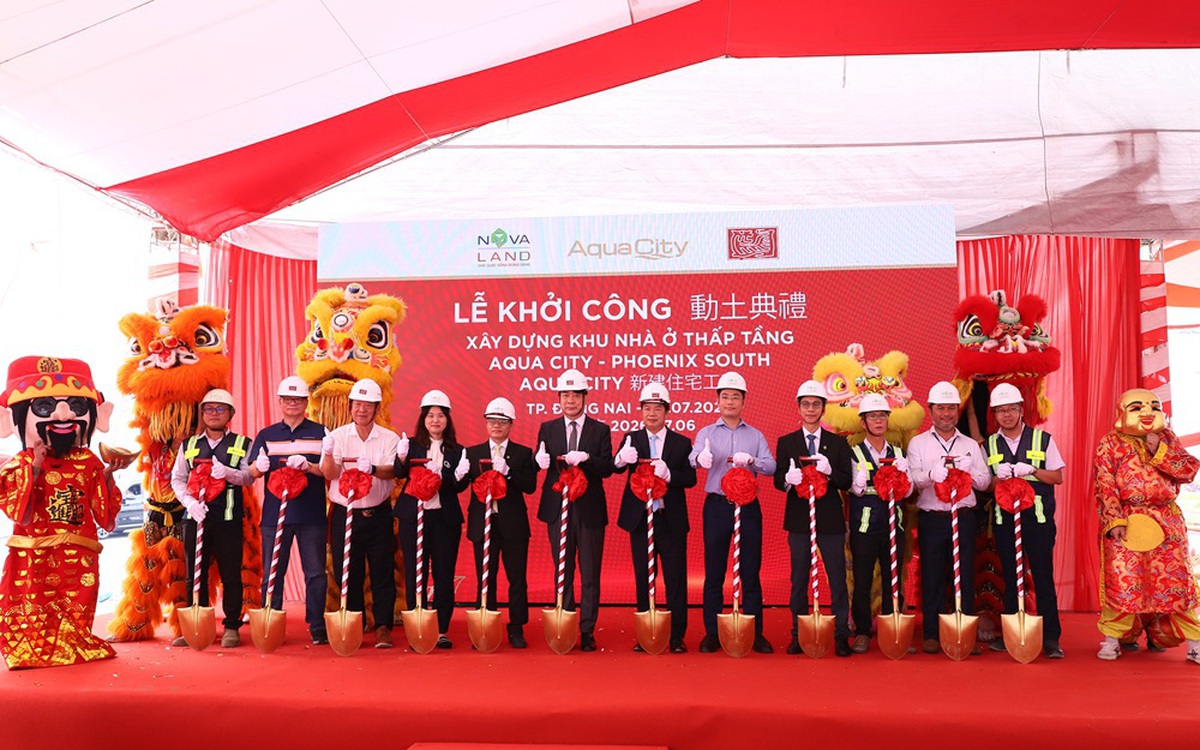 Novaland và nhà thầu Đài Loan (Trung Quốc) bắt tay tại đại đô thị Aqua City