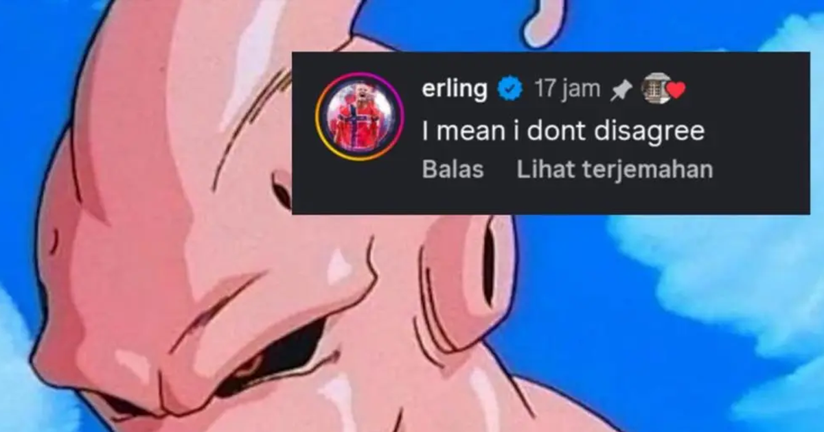 Erling Haaland có phản ứng cực hài khi bị ví giống Majin Buu trong Dragon Ball