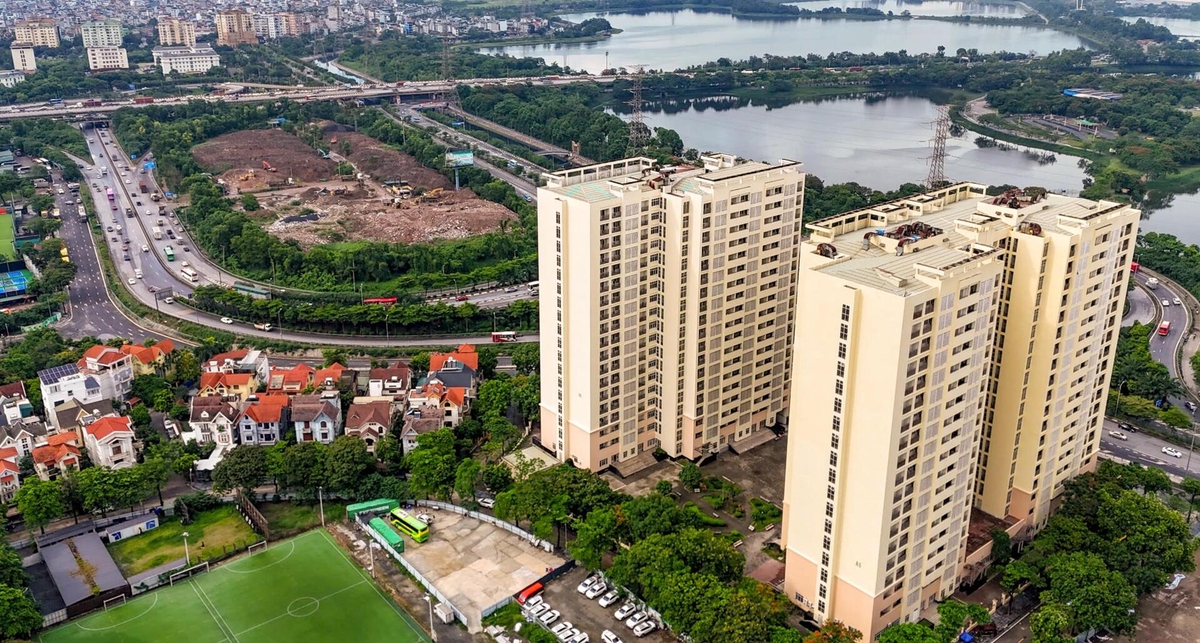 Ký túc xá bỏ hoang nhiều năm ở cửa ngõ Hà Nội sắp thành hơn 1.100 nhà ở xã hội