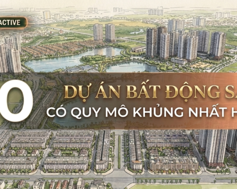 10 dự án bất động sản có quy mô khủng nhất Thủ đô từ trước đến nay
