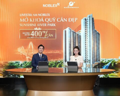 Livestream Sunshine River Park hút hơn 20.000 lượt xem: khách “chốt deal” toàn bộ giỏ hàng, nhận ưu đãi lên tới 400 triệu/căn